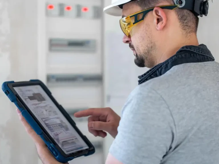 man-integrating-energy-monitor-with-home-automation